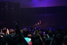 LUNKHEAD「10th ANNIVERSARY『一世一代のみかん祭り』」新木場STUDIO COAST公演の様子。（撮影：オオタシンイチロウ）