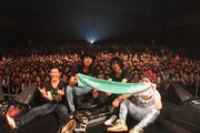 LUNKHEAD「10th ANNIVERSARY『一世一代のみかん祭り』」新木場STUDIO COAST公演の様子。（撮影：オオタシンイチロウ）