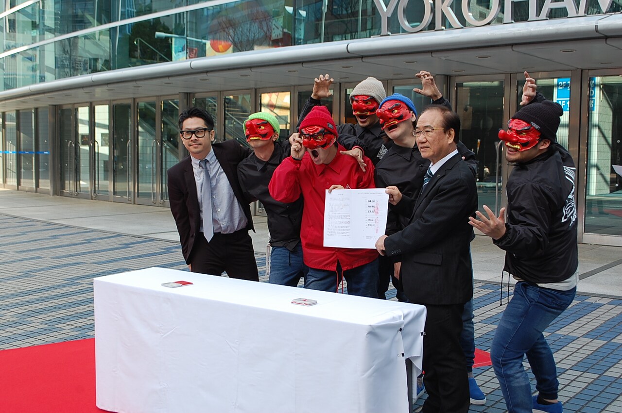 天狗バンド“鼻印”でメジャー調印！社長から試練通達