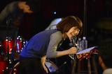 「泉 彩世子 ワンマンLIVE 2015 intro…~沙世子から、彩世子へ~」の様子。