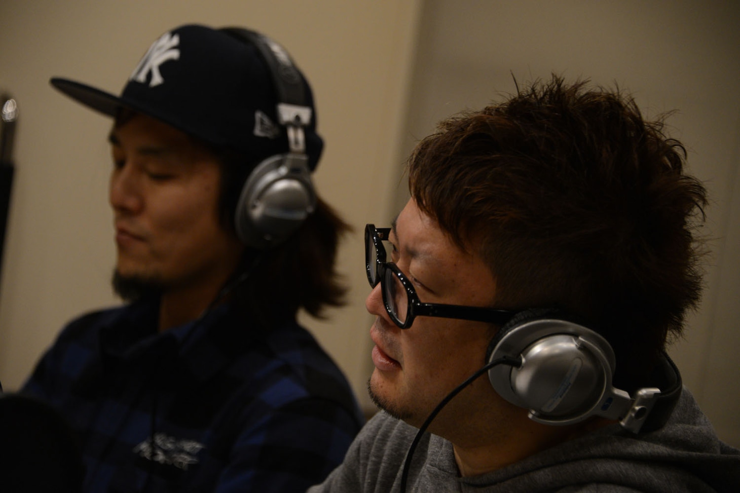 木内泰史（サンボマスター）とターキー（la la larks、ex. GO!GO!7188）。