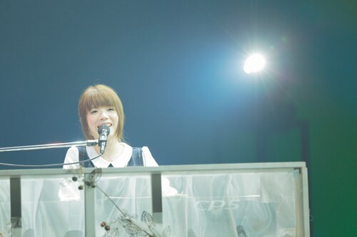 藤田麻衣子「LIVE TOUR 2014-2015 ～one way～」中野サンプラザ公演の様子。