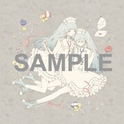 今井キラによるイラストカードのサンプル。