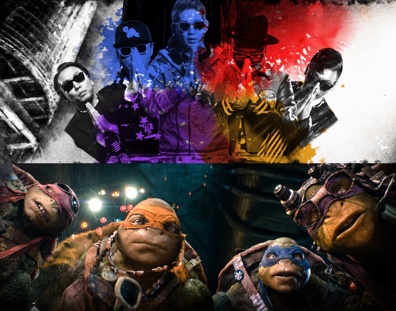 RIP SLYME×タートルズ共演、超クールな映画テーマ曲PV完成