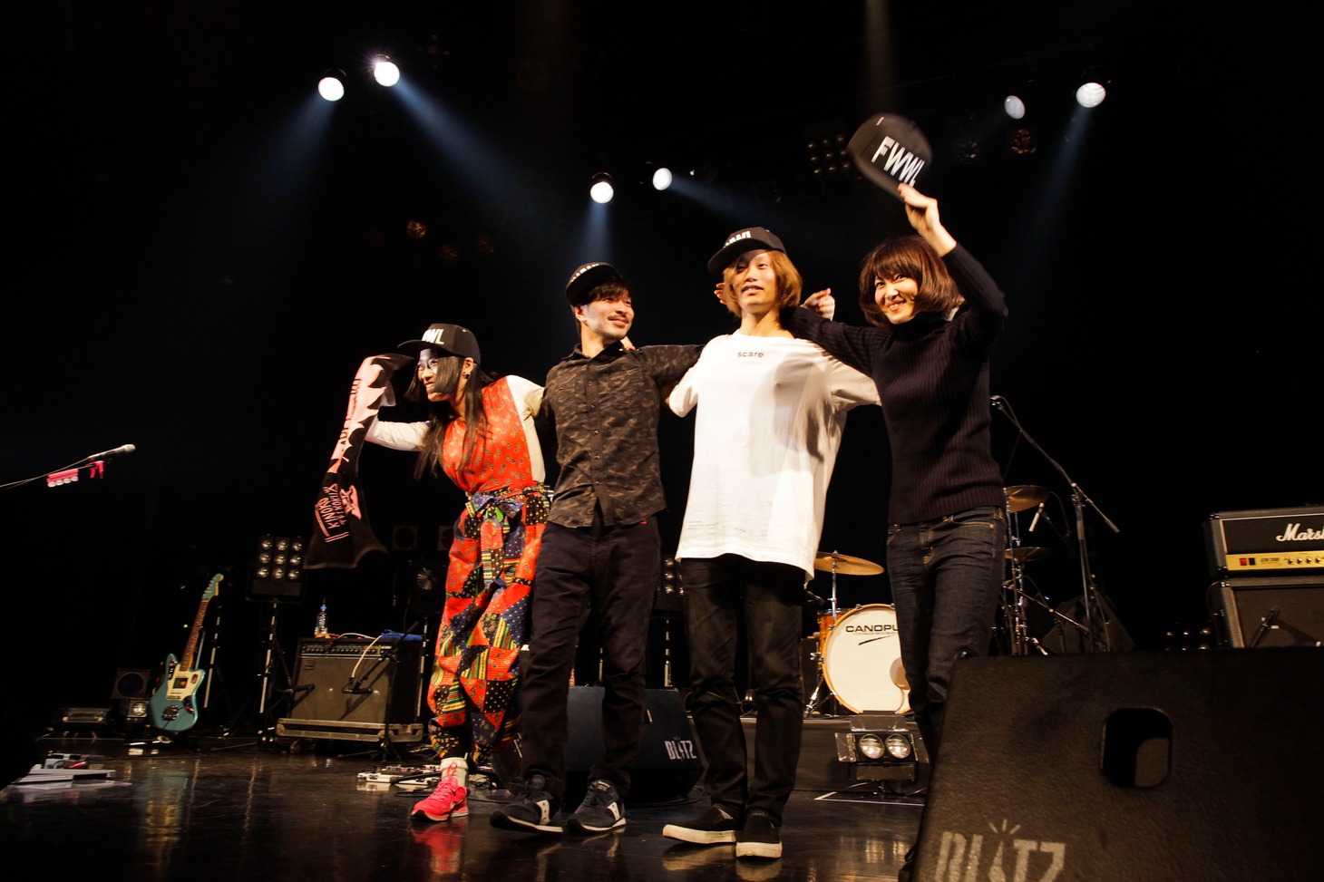 「CITY GIRL CITY BOY」赤坂BLITZ公演の様子。（Photo by Yuki Kawamoto）