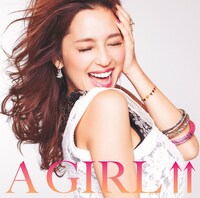 2013年1月発売の「A GIRL↑↑ mixed by DJ和」ジャケット。