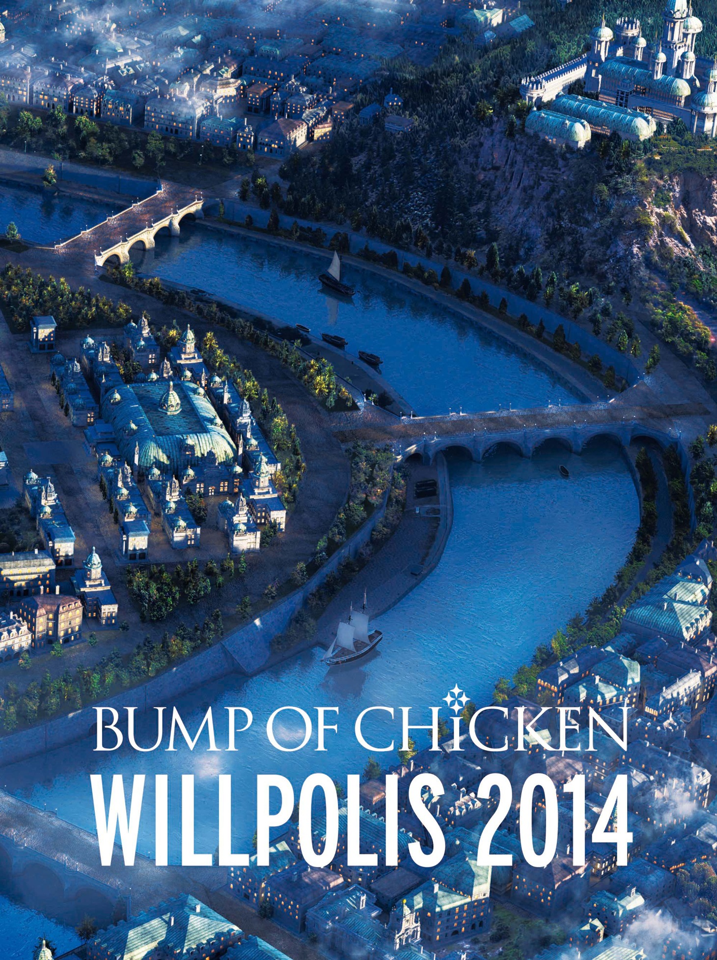 BUMP OF CHICKEN DVD / Blu-ray「BUMP OF CHICKEN『WILLPOLIS 2014』」ジャケット