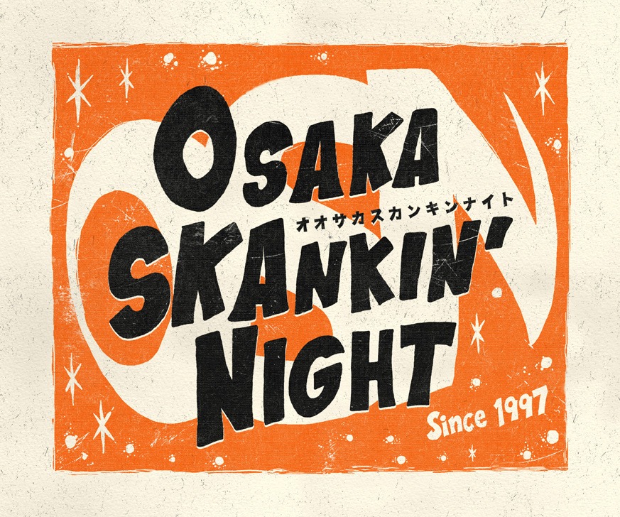 「OSAKA SKANKIN' NIGHT」ロゴ