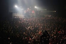 KANA-BOON「uP!!!NEXT VOL.10～KANA-BOONの1, 2, 3で招TIME!!!～」の様子。（撮影：伊佐摩利登）