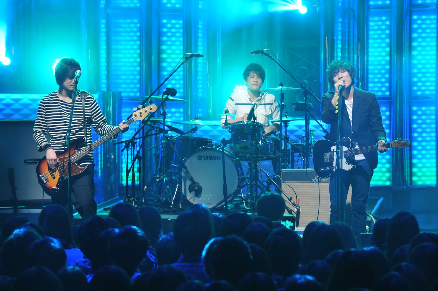「LIVE MONSTER」でのback number。 (c)日本テレビ