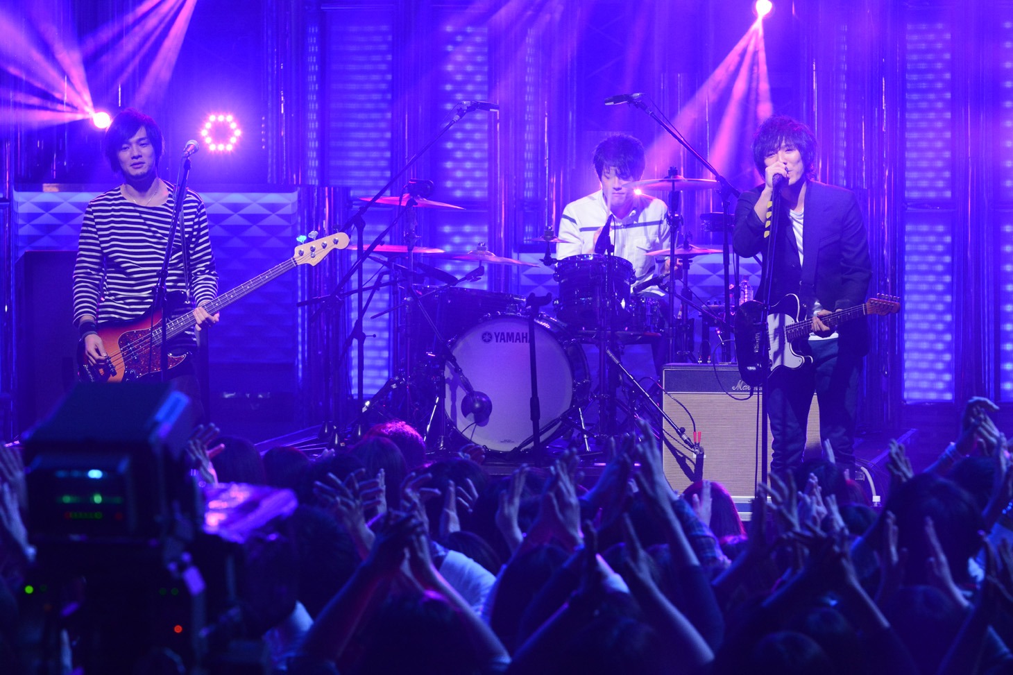 「LIVE MONSTER」でのback number。 (c)日本テレビ