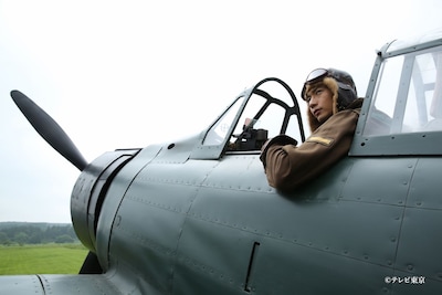 向井理が主演を務めるテレビ東京系「永遠の0」のメインビジュアル。