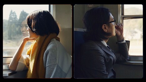 「Hold me, Hold you」ビデオクリップのワンシーン。