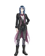 vanitasのボーカリスト・加賀見朔（CV：：宮野真守）。