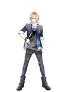 vanitasのギタリスト・新海凛十(CV:小野友樹)。