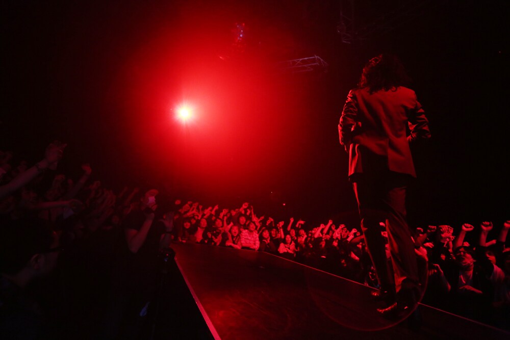 ドレスコーズ「Tour 2015 "Don't Trust Ryohei Shima"」東京・新木場STUDIO COAST公演の様子。（Photo by HAJIME KAMIIISAKA）