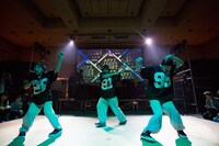 「APPI JAZZY SPORT -TEAM- 2015」ダンスパフォーマンス時の様子。（Photo by Takanori Tsukiji［STARSERVERCLUB］&Yasuhiro Orii）