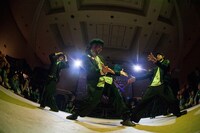 「APPI JAZZY SPORT -TEAM- 2015」ダンスパフォーマンス時の様子。（Photo by Takanori Tsukiji［STARSERVERCLUB］&Yasuhiro Orii）