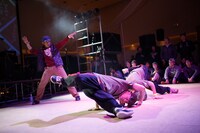 「APPI JAZZY SPORT -TEAM- 2015」ダンスパフォーマンス時の様子。（Photo by Takanori Tsukiji［STARSERVERCLUB］&Yasuhiro Orii）