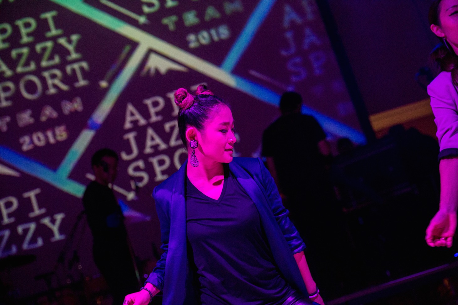 「APPI JAZZY SPORT -TEAM- 2015」ダンスパフォーマンス時の様子。（Photo by Takanori Tsukiji［STARSERVERCLUB］&Yasuhiro Orii）