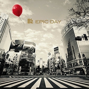 B'z「EPIC DAY」ジャケット - B'z新アルバム「EPIC DAY」は3月発売