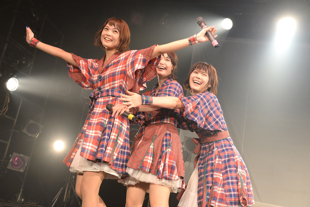 1月に行われた「Negicco at LIQUIDROOM Road of Negiiiiii ～Negicco One Man Show～ 2015 Winter」の様子。