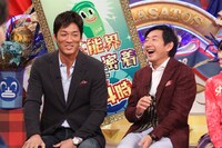 左から長嶋一茂、石田純一。(c)日本テレビ