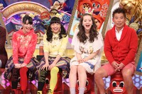 左から秋本帆華、伊藤千由李、春香クリスティーン、勝俣州和。(c)日本テレビ