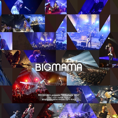 BIGMAMA「BIGMAMA presents”Milkahoric 2014”～スーツケースの恋人たち～2014/12/14TOKYO DOME CITY HALL」ジャケット