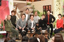 「A-Studio」出演時の三代目 J Soul Brothers。 (c)TBS