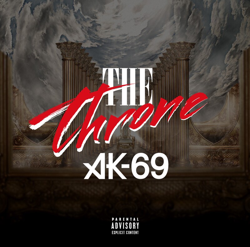 AK-69「THE THRONE」ジャケット