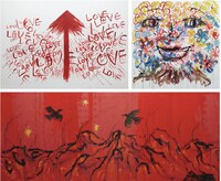 大宮エリーの絵画作品。(c)Ellie Omiya