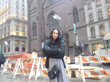 ニューヨークでの中島美嘉。