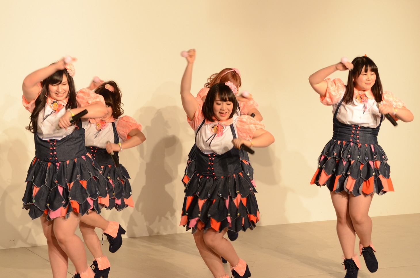 Pottyaのお披露目ライブの様子。