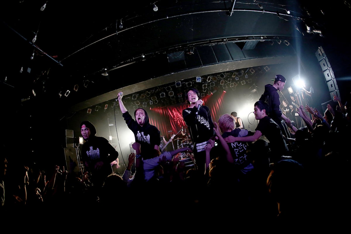 Crystal Lakeらラウド4組 Riot 起こした恵比寿競演 音楽ナタリー