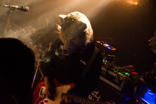 MAN WITH A MISSION「5YEARS 5WOLVES 3SHOWS TOUR」東京・Shibuya eggman公演の様子。