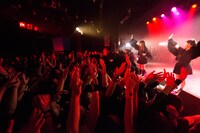 「黒い羽集金ツアー」ファイナル公演の様子。（撮影：津田ひろき）