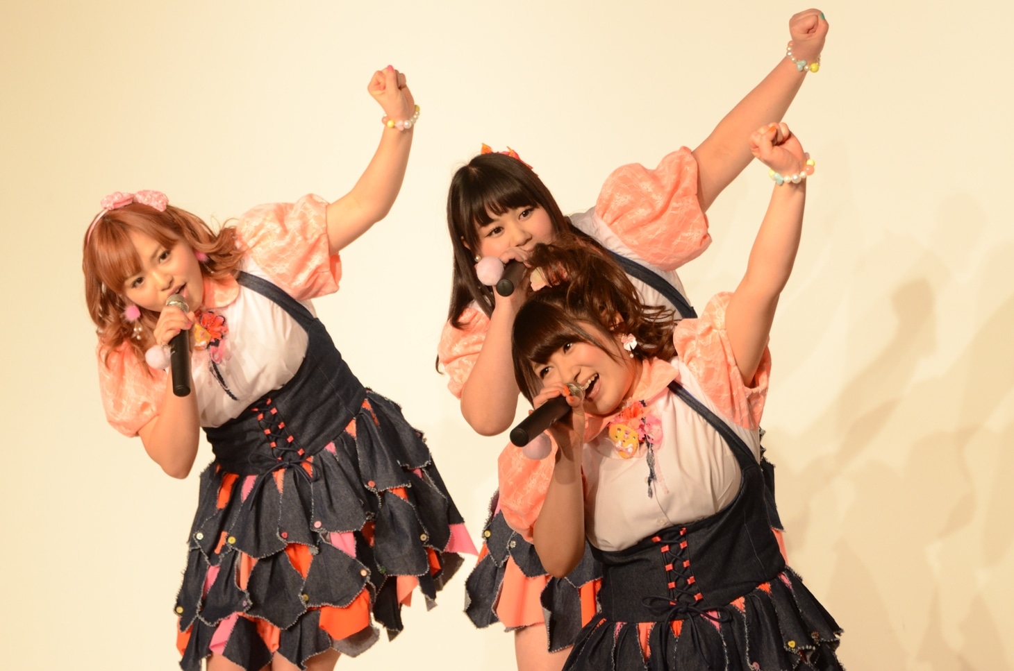Pottyaのお披露目ライブの様子。