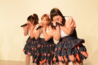 Pottyaのお披露目ライブの様子。