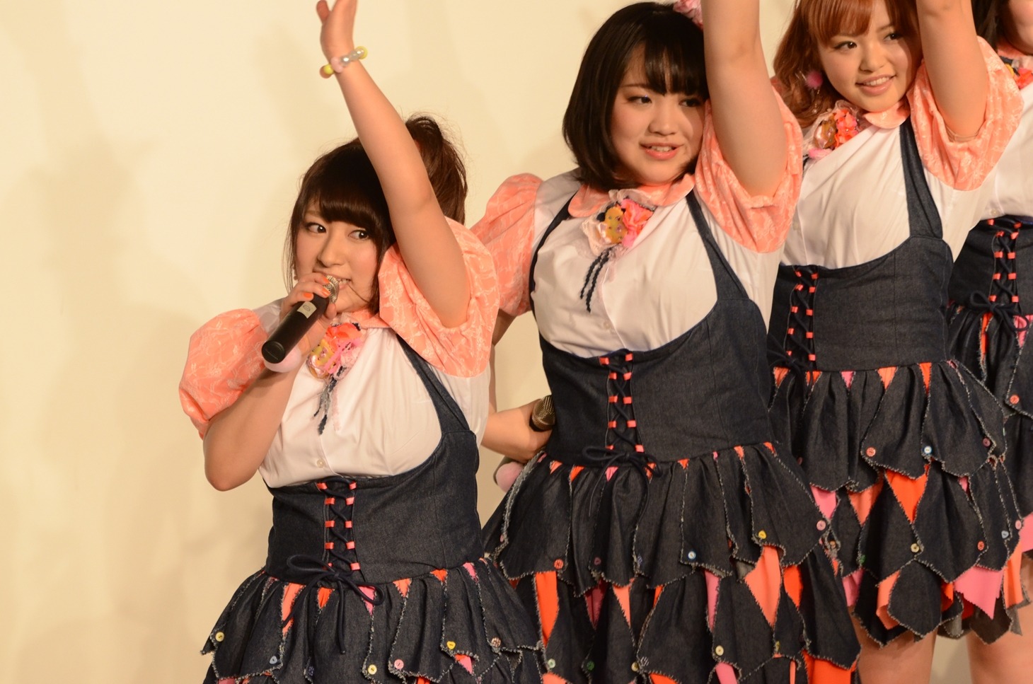 Pottyaのお披露目ライブの様子。