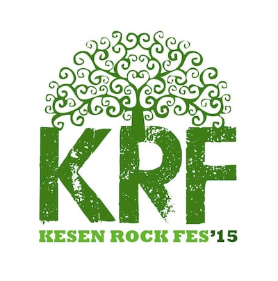 「KESEN ROCK FESTIVAL'15」ロゴ