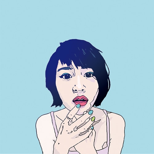 Rei「BLU」ジャケット