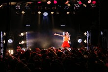 安田レイ「安田レイ TOUR 2015 “WILL”」東京・UNIT公演の様子。