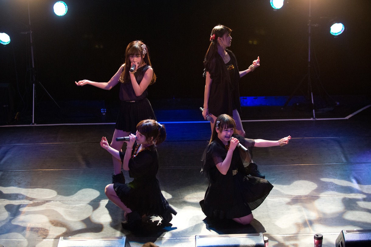 GALETTe保坂朱乃卒業ライブ「卒業～新たなスタートへ!!」の様子。