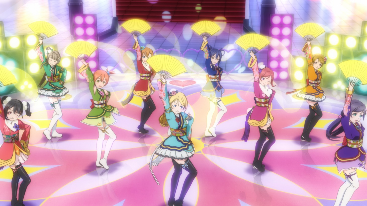 「ラブライブ！The School Idol Movie」特報映像のワンシーン。