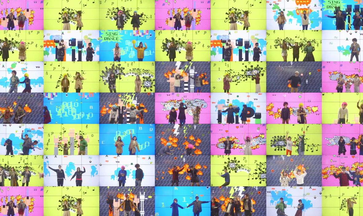 スペースシャワーTV「俺たちのスペシャル動画­祭」映像のワンシーン。