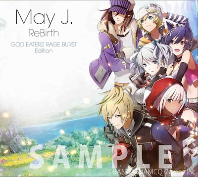 May J.「ReBirth」GOD EATER 2 RAGE BURST Edition盤のジャケットのサンプル。