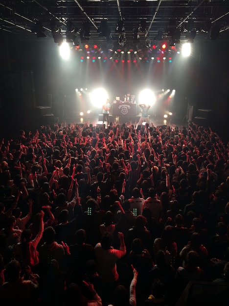 ONE☆DRAFTの大阪・BIG CAT公演の様子。