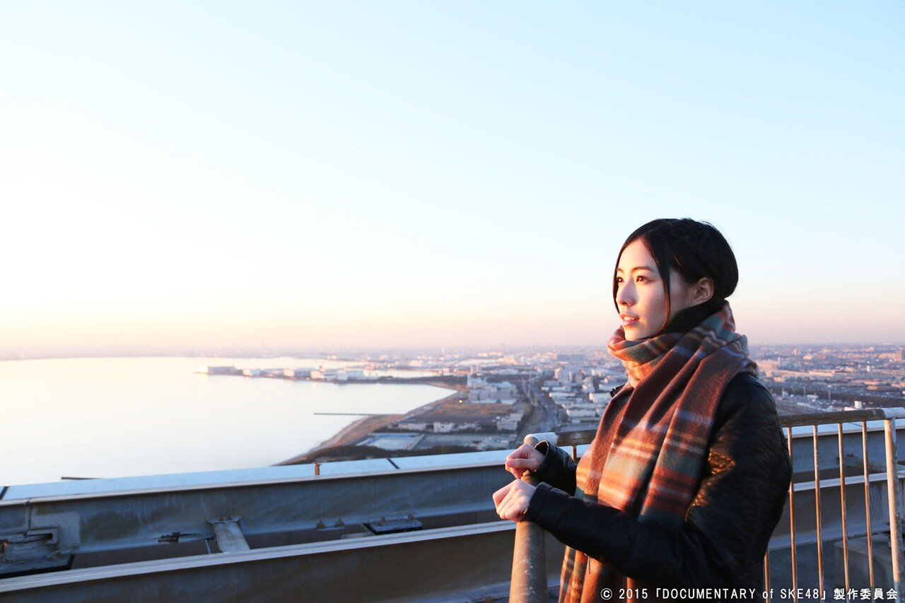 映画「アイドルの涙 DOCUMENTARY of SKE48」のワンシーン。 (c)2015「DOCUMENTARY of SKE48」製作委員会