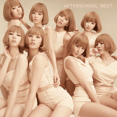 AFTERSCHOOL「AFTERSCHOOL BEST」CD盤ジャケット